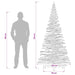 Brad de Crăciun din lemn KOTKA 210 cm Lemn masiv de pin Natural - WALTI WALTI