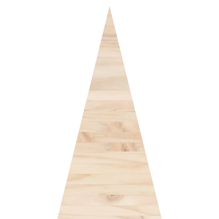 Brad de Crăciun din lemn KOTKA 240 cm Lemn masiv de pin Natural WALTI