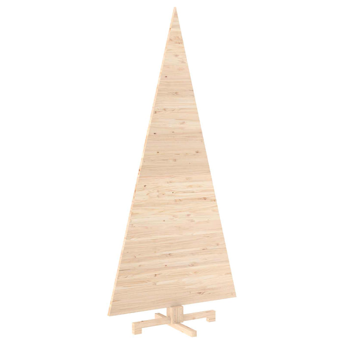 Brad de Crăciun din lemn KOTKA 240 cm Lemn masiv de pin Natural WALTI