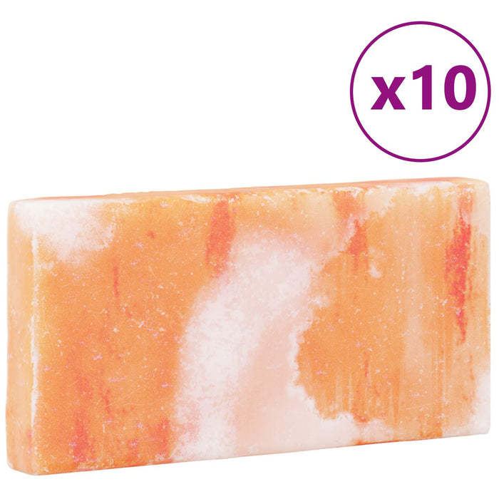 Piatră de Sare 10 pcs Roz 20 x 2,5 x 10 cm Sare de Piatră - WALTI WALTI