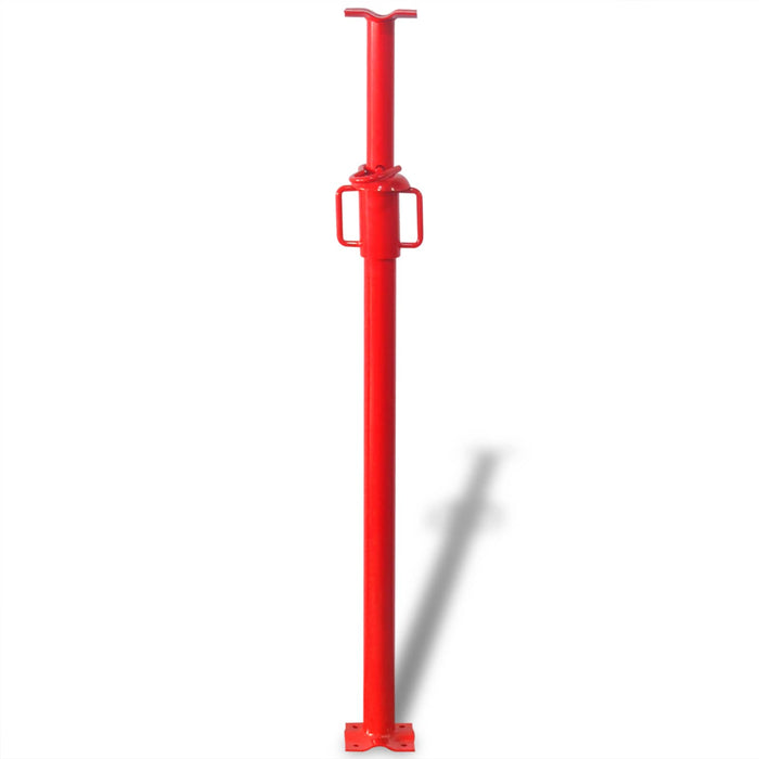 Prop Acrow Roșu 180 x 12,5 x 12,5 cm Oțel cu un Finisaj Vopsit WALTI
