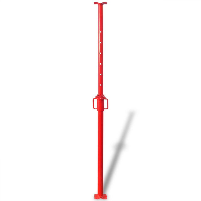 Prop Acrow Roșu 180 x 12,5 x 12,5 cm Oțel cu un Finisaj Vopsit WALTI