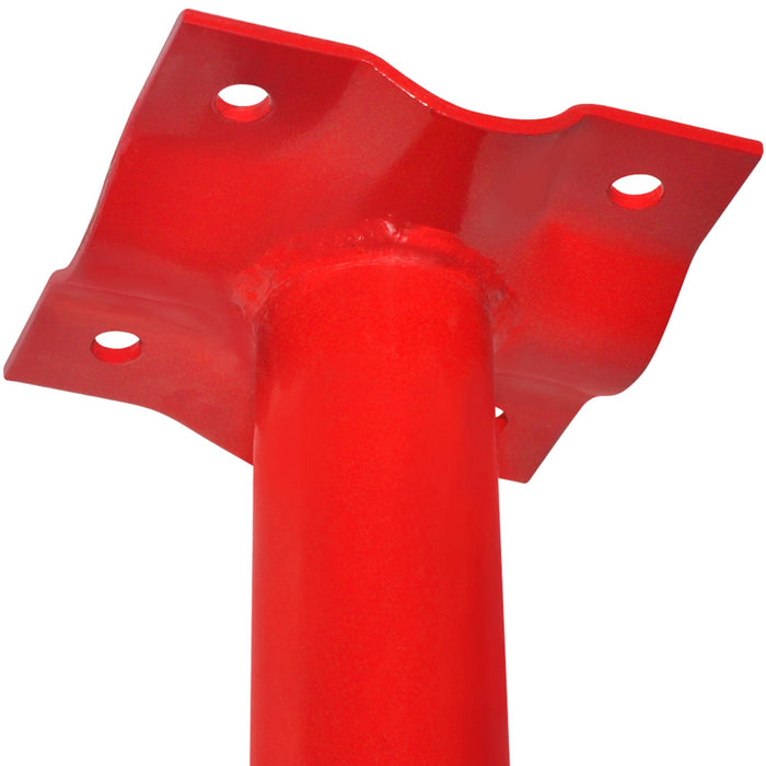 Prop Acrow Roșu 280 x 12 x 12 cm Oțel cu un finisaj vopsit WALTI