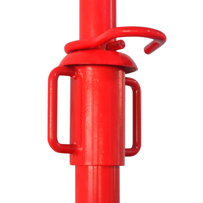 Prop Acrow Roșu 280 x 12 x 12 cm Oțel cu un finisaj vopsit WALTI