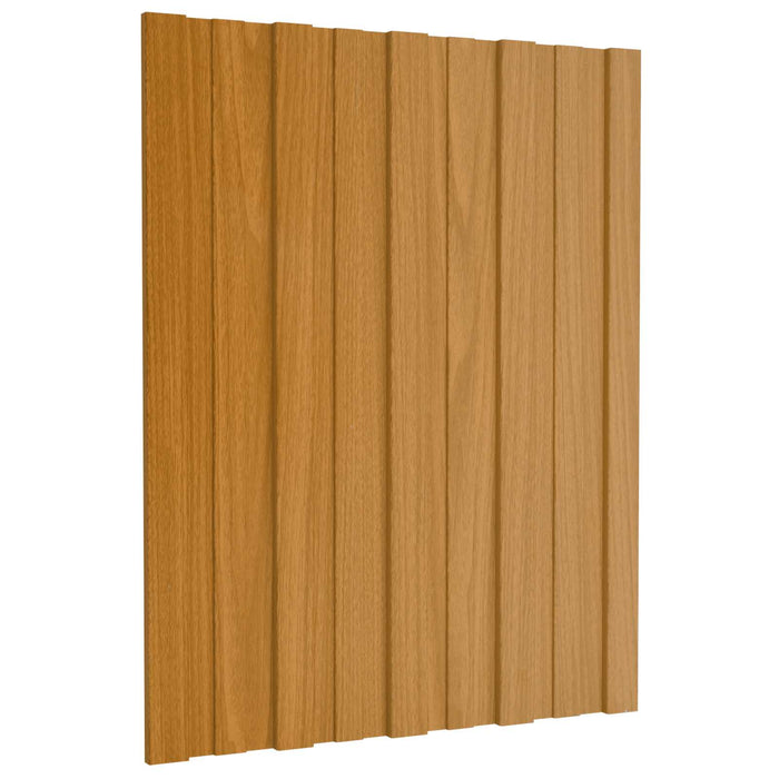 Panou de acoperiș 36 pcs natural 60 x 45 cm Oțel galvanizat - WALTI WALTI
