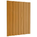 Panou de acoperiș 36 pcs natural 60 x 45 cm Oțel galvanizat - WALTI WALTI
