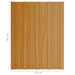 Panou de acoperiș 36 pcs natural 60 x 45 cm Oțel galvanizat - WALTI WALTI