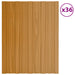 Panou de acoperiș 36 pcs natural 60 x 45 cm Oțel galvanizat - WALTI WALTI