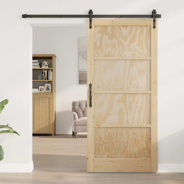 Ușă de interior natural 93 x 202 cm placaj - WALTI WALTI