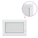 Fereastră pentru subsol RISOR 90 x 70 cm PVC și Sticlă Alb - WALTI WALTI