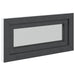 Fereastră pentru subsol RISOR 80 x 40 cm PVC și Sticlă Antracit - WALTI WALTI