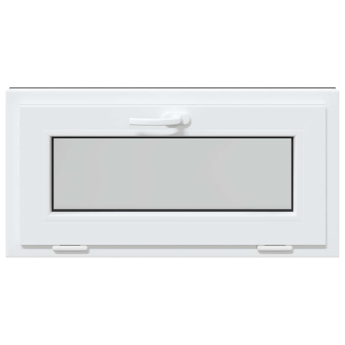 Fereastră pentru subsol RISOR 80 x 40 cm PVC și Sticlă Antracit - WALTI WALTI