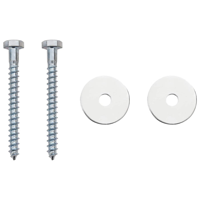 Ancoră de Pământ 2 pcs Argintiu Ø10 x 40 cm Metal Galvanizat - WALTI WALTI