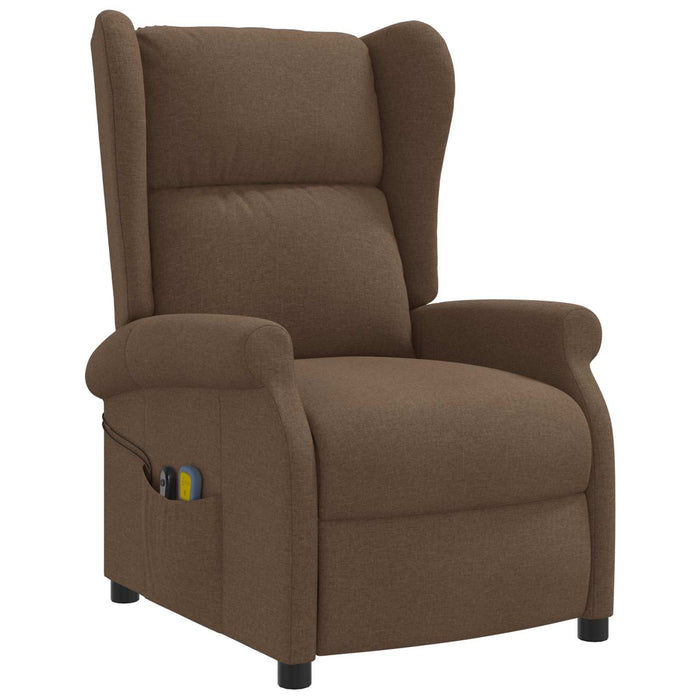 Fotoliu recliner electric cu spătar înclinat Maro Țesătură WALTI