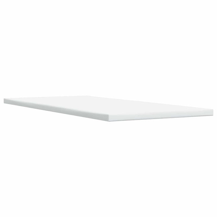 Pat boxspring cu saltea Gri închis 100 x 200 cm Țesătură WALTI