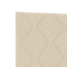Pat boxspring cu saltea cu headboard Crem 120 x 190 cm Țesătură - WALTI WALTI