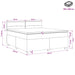 Pat boxspring cu saltea albastru 180 x 200 cm Țesătură - WALTI WALTI