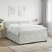 Pat boxspring cu saltea Gri deschis 180 x 200 cm Catifea - WALTI WALTI