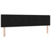 Pat boxspring cu saltea Negru 200 x 200 cm Țesătură - WALTI WALTI