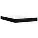 Pat boxspring cu saltea Negru 140 x 190 cm Țesătură - WALTI WALTI