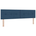 Pat boxspring cu saltea albastru 180 x 200 cm Țesătură - WALTI WALTI