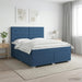 Pat boxspring cu saltea albastru 180 x 200 cm Țesătură - WALTI WALTI