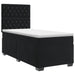 Pat boxspring cu saltea cu headboard Negru 100 x 200 cm Catifea - WALTI WALTI