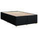 Pat boxspring cu saltea Negru 120 x 200 cm Țesătură - WALTI WALTI