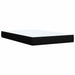 Pat boxspring cu saltea Negru 120 x 200 cm Țesătură - WALTI WALTI