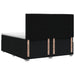 Pat boxspring cu saltea Negru 160 x 200 cm Țesătură - WALTI WALTI