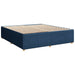 Pat boxspring cu saltea albastru 180 x 200 cm Țesătură - WALTI WALTI