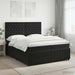 Pat boxspring cu saltea cu headboard Negru 200 x 200 cm Catifea - WALTI WALTI
