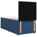 Pat boxspring cu saltea albastru 90 x 190 cm Țesătură - WALTI WALTI