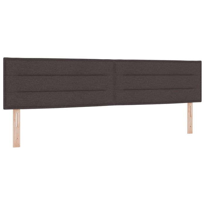 Pat ottoman cu saltea Maro închis 200 x 200 cm Țesătură WALTI