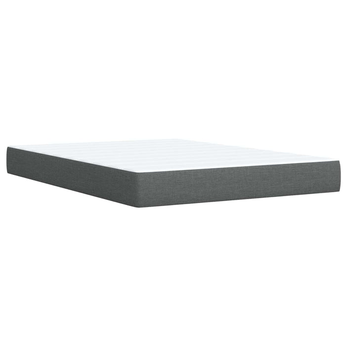 Pat ottoman cu saltea Gri închis 160 x 200 cm Țesătură WALTI