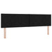 Pat Ottoman cu Saltea și LED Negru 180 x 200 cm Țesătură - WALTI WALTI