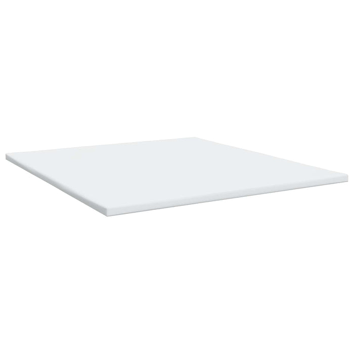 Pat Ottoman cu Saltea și LED Maro închis 200 x 200 cm Țesătură WALTI