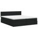 Pat cu storage cu headboard 2 buc. Negru Piele artificială - WALTI WALTI
