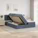Pat cu storage cu headboard 2 buc. Gri închis - WALTI WALTI