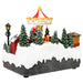 Scenă de orășel de Crăciun cu carusel SALO 25,5 x 16 x 21,5 cm - WALTI WALTI