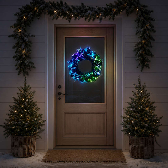 Ghirlandă de Crăciun 24 LED-uri Multicolor PVC - WALTI WALTI