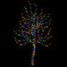 Brad de Crăciun de perete cu LED 180 cm 200 LED-uri Multicolor - WALTI WALTI