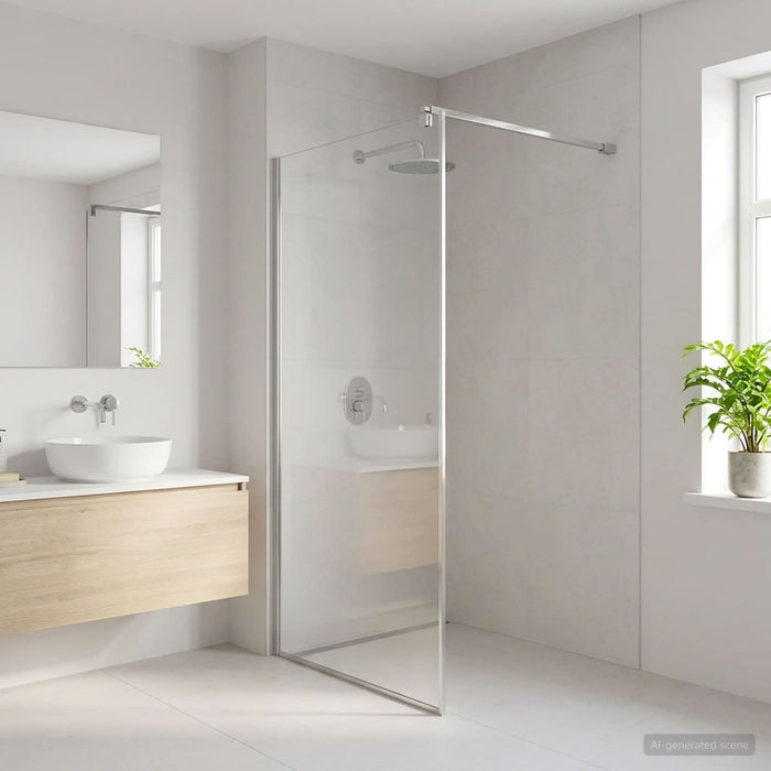 Bară de susținere paravan duș 70-120 cm pentru sticlă de 6/8 mm - WALTI WALTI