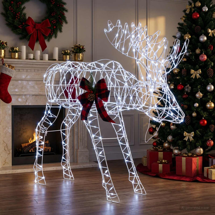 Decorațiune de Crăciun elan 340 LED-uri Alb rece - WALTI WALTI