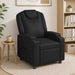 Fotoliu recliner Negru 75 x 95 x 106 cm Țesătură - WALTI WALTI