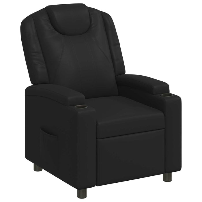 Fotoliu recliner Negru 75 x 95 x 106 cm Țesătură - WALTI WALTI