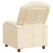 Fotoliu recliner Crem 75 x 95 x 106 cm Țesătură - WALTI WALTI