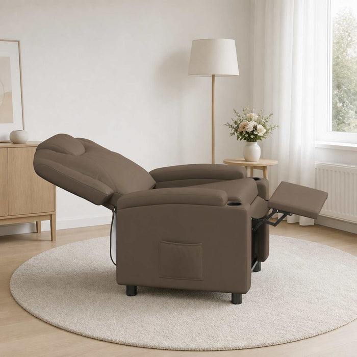 Fotoliu recliner Gri 75 x 95 x 106 cm Țesătură - WALTI WALTI