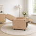 Fotoliu recliner Cappuccino 75 x 95 x 106 cm Țesătură - WALTI WALTI
