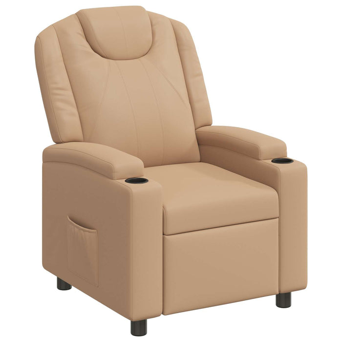 Fotoliu recliner Cappuccino 75 x 95 x 106 cm Țesătură - WALTI WALTI